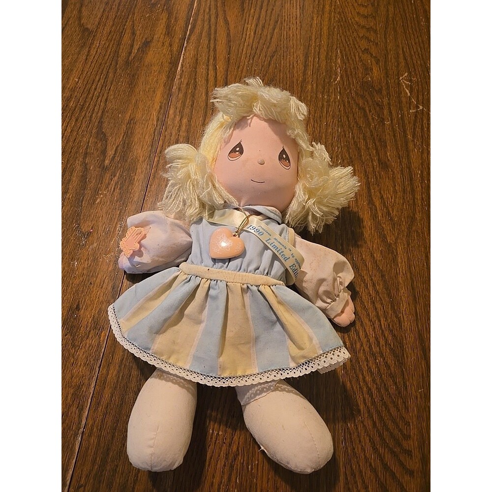 Precious Moments Doll 1990 Limited Edition Cheerleader "Marcey"